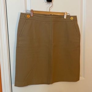 Talbots Beige Skirt 14P